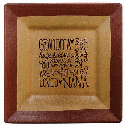 *Grandma/Nana Plate - The Fox Decor