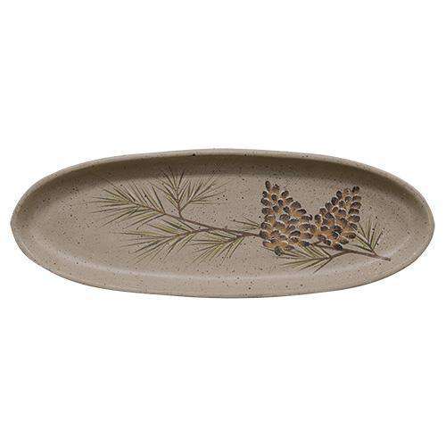 *Speckled Pinecone Tray
