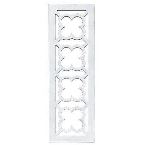 Distressed White Geometric Window Cutout - The Fox Decor