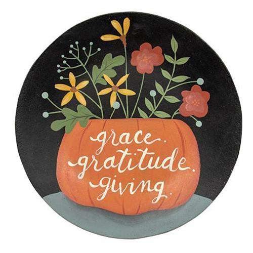 Grace, Gratitude and Giving Plate