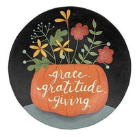 Grace, Gratitude and Giving Plate - The Fox Decor