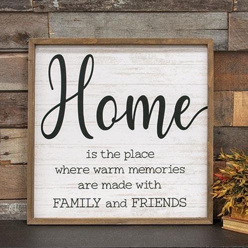 Home Framed Sign - The Fox Decor