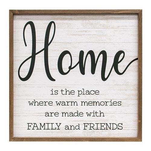 Home Framed Sign - The Fox Decor