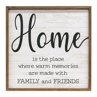 Home Framed Sign - The Fox Decor