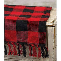 Thumbnail for Red & Black Buffalo Check Table Square - The Fox Decor