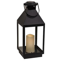 Thumbnail for Glass & Metal LED Solar Lantern - The Fox Decor