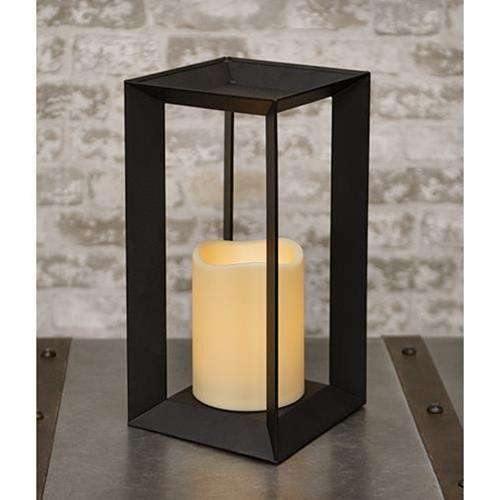 Everlasting Glow Tabletop Square Lantern - The Fox Decor