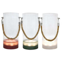 Thumbnail for Lighted Glass Vase, 3 Asstd. - The Fox Decor
