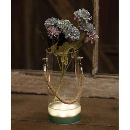 Lighted Glass Vase