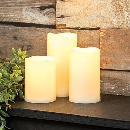 3/Set, Soft Glow Flicker LED Candles - The Fox Decor