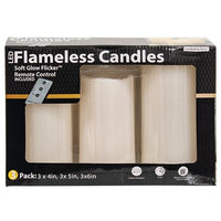 Thumbnail for 3/Set, Soft Glow Flicker LED Candles