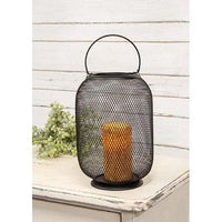 Thumbnail for Black Wire Mesh Lantern - The Fox Decor