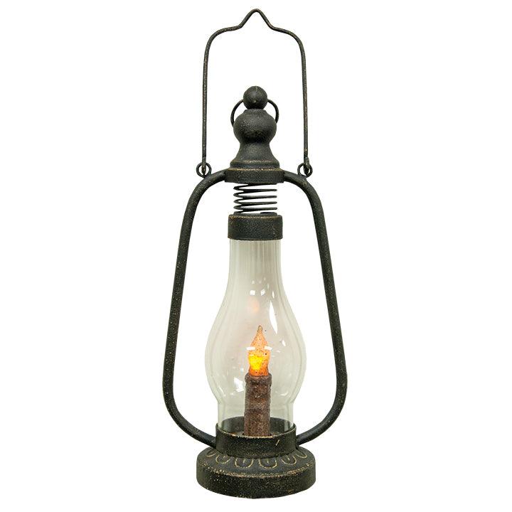 Rustic Black Lantern - The Fox Decor