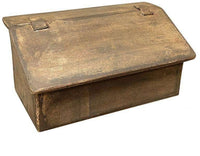 Thumbnail for Aged Wood Mailbox Made from wood that has a rustic finish