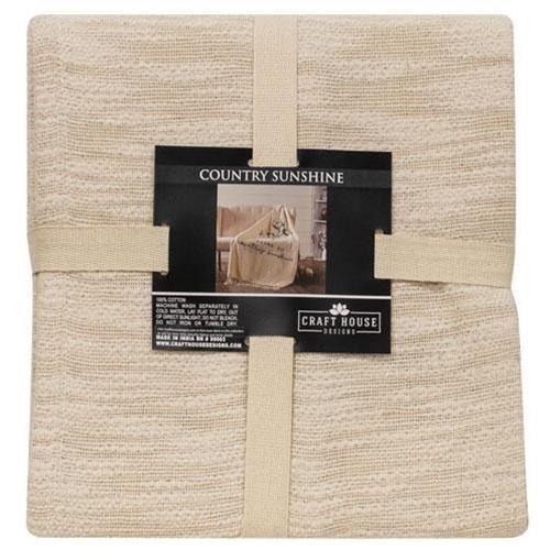 Country Sunshine Woven Throw - The Fox Decor