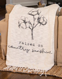 Thumbnail for Country Sunshine Woven Throw - The Fox Decor