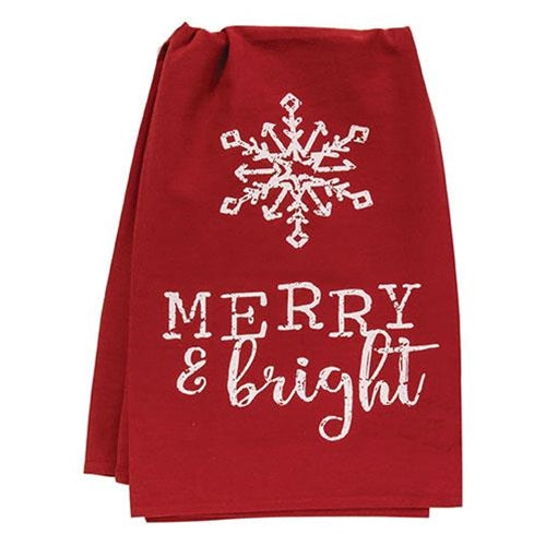 Merry & Bright Dish Towel