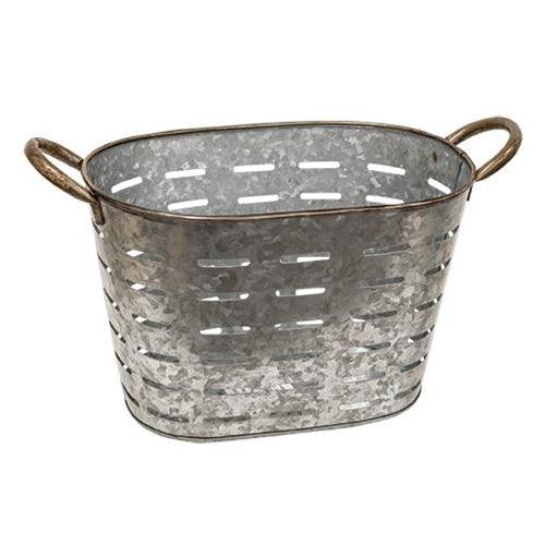 2/set Oval Olive Buckets - The Fox Decor
