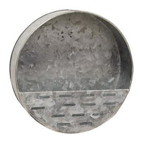 Thumbnail for 2/set, Round Olive Wall Pockets - The Fox Decor