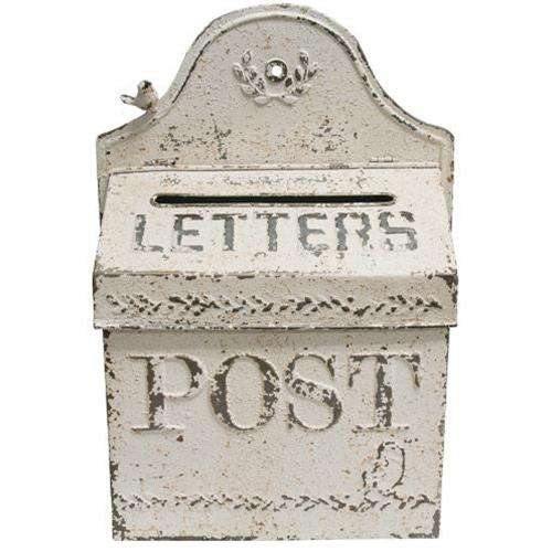 Vintage White US Mail Post Box
