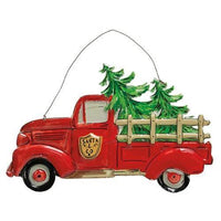 Thumbnail for Red Christmas Truck Hanger - The Fox Decor