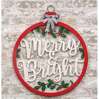 Thumbnail for Merry and Bright Bulb Sign - The Fox Decor