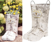 Thumbnail for Sweet Bee Honey Metal Boots Planter - The Fox Decor