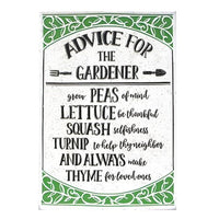 Thumbnail for Advice For the Gardener Metal Sign