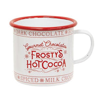 Thumbnail for Frosty's Hot Cocoa Enamel Mug