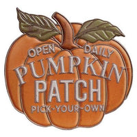 Thumbnail for Pumpkin Patch Open Daily Metal Sign