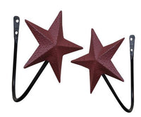 Thumbnail for Burgundy Star Curtain Tieback 2/Set