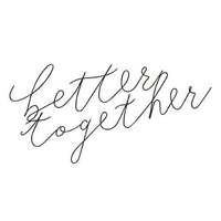 Better Together Wire Script Wall Words - The Fox Decor