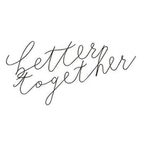 Thumbnail for Better Together Wire Script Wall Words