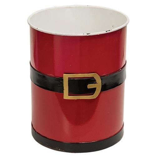 Santa Suit Metal Bucket - The Fox Decor