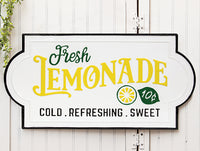 Thumbnail for Fresh Lemonade Enamel Sign