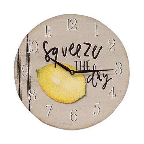 Squeeze the Day Clock