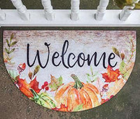 Thumbnail for Fall Welcome Floor Mat - The Fox Decor