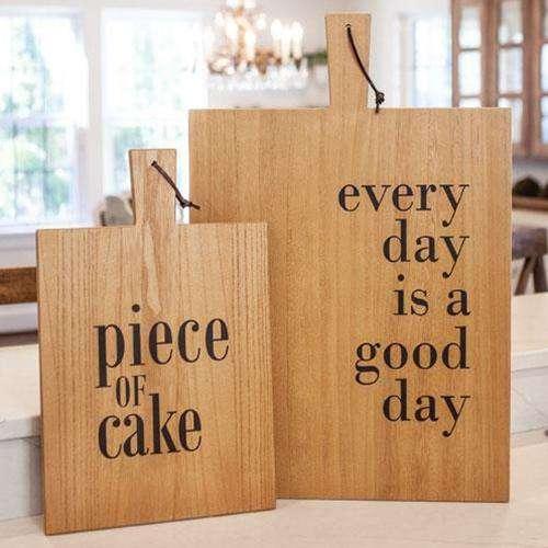 Good Day Cutting Board Wall Sign