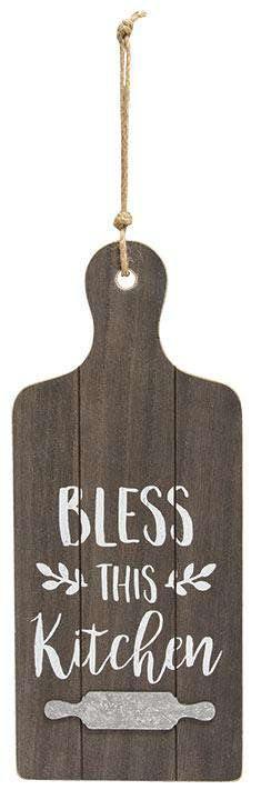 Bless This Kitchen Cutting Board Wall Hanger - The Fox Decor