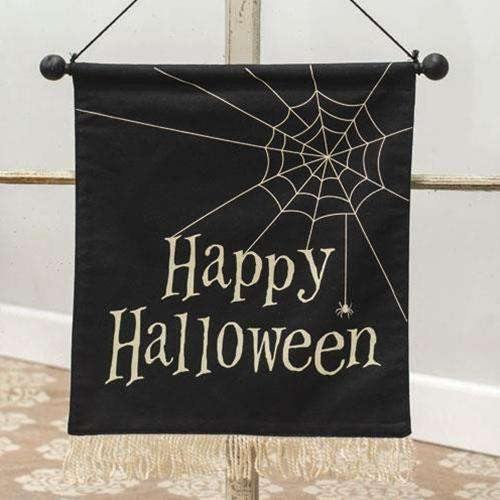 Happy Halloween Fabric Wall Hanging