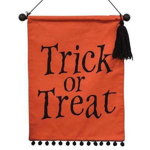 Trick or Treat Fabric Wall Hanging - The Fox Decor
