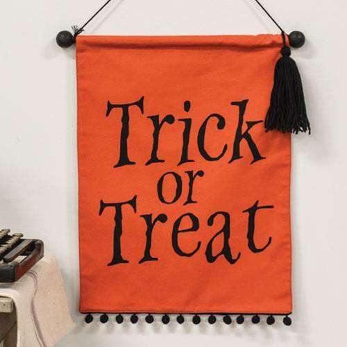 Trick or Treat Fabric Wall Hanging - The Fox Decor
