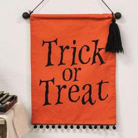Trick or Treat Fabric Wall Hanging - The Fox Decor