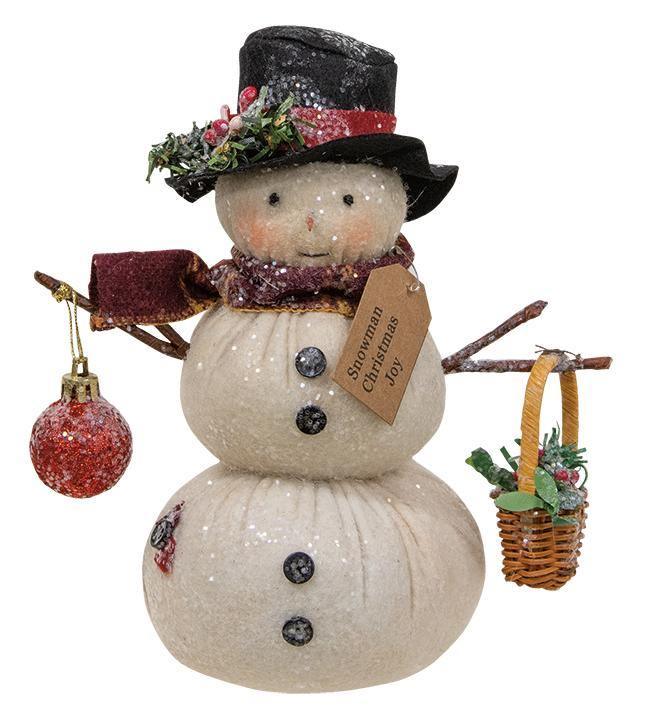 Christmas Joy Snowman - The Fox Decor