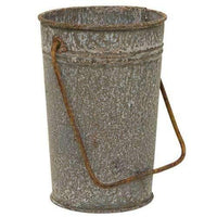 Thumbnail for Washed Galvanized Bucket - The Fox Decor