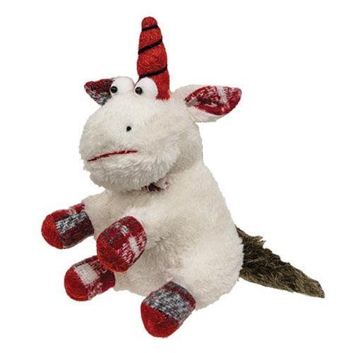 Sm Plush Plaid Unicorn - The Fox Decor