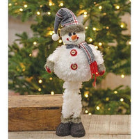 Thumbnail for Long Leg Standing Plush Snowman - The Fox Decor
