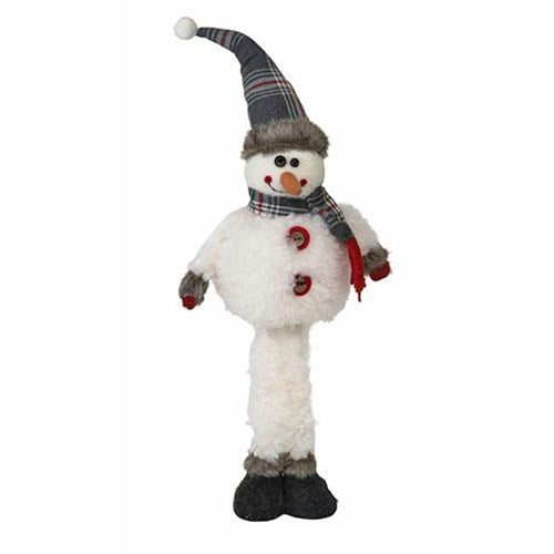 Long Leg Standing Plush Snowman