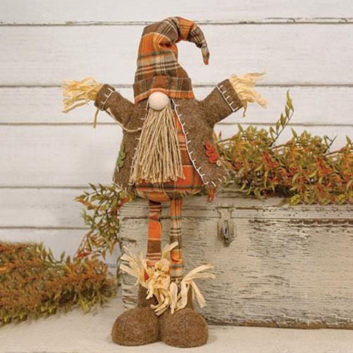 Standing Plush Scarecrow Gnome - The Fox Decor