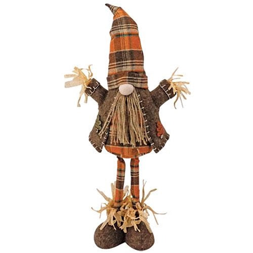 Standing Plush Scarecrow Gnome